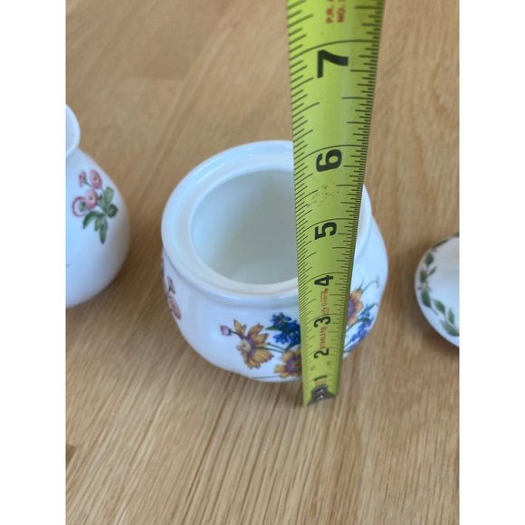 Vintage Noritake Casual Gourmet Garden Sugar + Cream Set w/Lid Floral Botanical - Picture 7 of 9